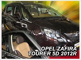 Plexi ofuky, deflektory Opel Zafira C Tourer 2012- přední