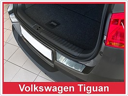 Ochranná lišta, práh zadního nárazníku VW Tiguan 2007-2015