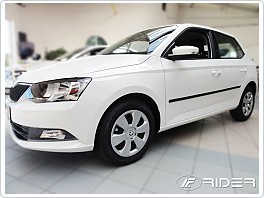 Ochranné boční lišty dveří Škoda Fabia 3, 2014- hatchback