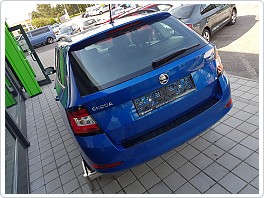 Škoda Fabia III Combi Facelift - ochranný panel zadního nárazníku - GLOSSY BLACK