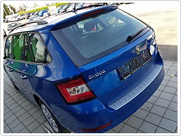 Škoda Fabia III Combi Facelift - ochranný panel zadního nárazníku - ALU look