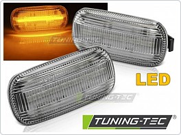 Boční blinkry Audi A4 LED, bílé 2001-2008