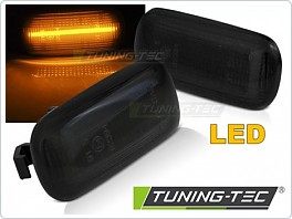 Boční blinkry Audi A4 LED, kouřové 2001-2008