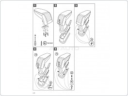 Loketní opěrka Armster S, Fiat Linea 2007-