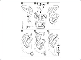 Loketní opěrka Armster S, Ford Focus 3, 2011-2014, USB + Aux