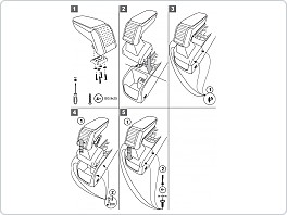 Loketní opěrka Armster S, Ford Focus 3, 2015-2017, bez USB