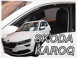 Plexi ofuky oken Škoda Karoq 2017- přední