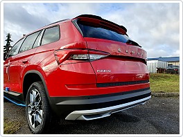 Škoda Kodiaq - zadní spoiler 5. dveří - design DTM V1 