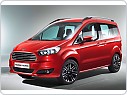 Gumové VANIČKY, autokoberce sada Ford Tourneo Courier 2014-