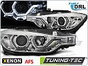 Přední světlomety, světla, lampy BMW F30, F31 2011-2015 LED ANGEL EYES, XENON, Chrom,AUTOMATICKÉ NATÁČENÍ DO ZATÁČEK, LPBMM1