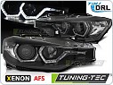 Přední světlomety, světla, lampy BMW F30, F31 2011-2015 LED ANGEL EYES, XENON, BLACK, AUTOMATICKÉ NATÁČENÍ DO ZATÁČEK, LPBMM2