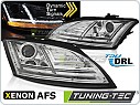 Přední světlomety, světla, lampy Audi TT 2010-2014, LED, SEQ, HID, AFS, DRL, chrom, LPAUF1