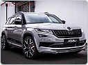 Škoda Kodiaq RS, Sportline, Spoiler pod přední nárazník Milotec, černý lesklý