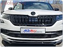 Škoda Kodiaq RS, Sportline, Spoiler pod přední nárazník Milotec, černý lesklý