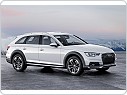 Kryt zadního nárazníku, NEREZ AVISA, AUDI A4 2015- (ALLROAD)