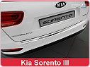 Kryt zadního nárazníku, NEREZ AVISA, KIA SORENTO 2017- (PO FACELIFTU)