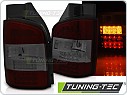 Zadní světla LED, VW T5 2010-2015 TRANSPORTER, červené kouřové