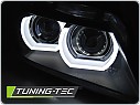 Přední světla xenonová, BMW E90/E91, 2009-2011, LED, DRL, černé