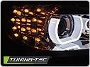 Přední světlomety, světla, lampy BMW E90/91, 2009-2011, XENON AFS, LED DRL, chromové