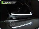 Přední světla, světlomety, lampy TUBE LIGHT, Toyota Land Cruiser 120, 2003-2009, LED dynamic,černé