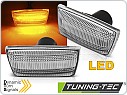 Boční blinkry, LED dynamické blikače pro Opel Astra H, Opel Corsa D, Opel Insignia, Opel Zafira, bílé