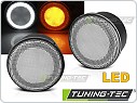 Přední LED blinkry s obrysovým světlem Jeep Wrangler JK, 2007-2018, bílé