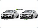 Přední nárazník Mercedes W222, S-class 2013-2017, AMG S63 styl 