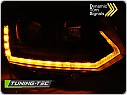 Přední světla, světlomety, lampy VW T5 2010-2015, tube light, T6 look, černé