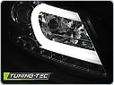 Přední světla, lampy, LED světlomety Mercedes C-Class W204, 2011-2014, TubeLight, chromové