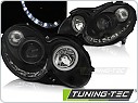 Přední světla, lampy, LED světlomety Mercedes CLK W209, 2003-2010, černé