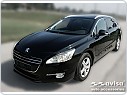 Kryt zadního nárazníku, NEREZ AVISA, PEUGEOT 508 2011-2018 (COMBI, TMAVÁ)