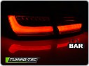 Zadní světla, LED světlomety, lampy BMW F30 2011-2018, LED BAR, SEQ, černé