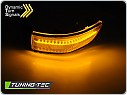 Boční blinkry na zpětná zrcátka, Subaru Outback 2008-2011, LED, SEQ, bílé