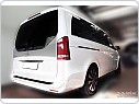 Kryt zadního nárazníku, NEREZ AVISA, MERCEDES V-CLASS / VIANO / VITO 2014- (W447, CHROM, TMAVÁ, DLOUHÁ)