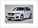 Kryt zadního nárazníku, NEREZ AVISA, BMW X5 2013-2018 (F15 M PAKET, TMAVÁ. MATNÁ)