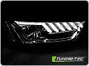 Přední xenonová světla, světlomety, lampy Audi A4, B8, 2012-2015, LED, DRL, SEQ, chromové