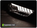 Přední xenonová světla, světlomety, lampy Audi A4, B8, 2012-2015, LED, DRL, SEQ, chromové