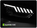 Přední xenonová světla, světlomety, lampy Audi A4, B8, 2012-2015, LED, DRL, SEQ, černé