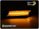 Boční LED dynamické blinkry BMW E30, E28, E24, E23, chromové