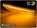 Boční LED dynamické blinkry BMW E46 coupe, 2003-2006, SEQ, kouřové