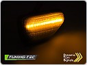 Boční LED dynamické blinkry Dacia Duster, Logan, Sandero, kouřové, SEQ, LED