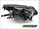 Přední světla, světlomety, lampy BMW E60, E61, 2003-2004, D2S XENON, Angel Eyes, LED indicator, černé