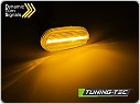 Boční LED dynamické blinkry Alfa Romeo Mito, 147 2000-2004, GT, SEQ, bílé