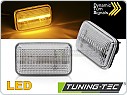 Boční LED dynamické blinkry Audi 100, 200, A6, 80, SEQ, bílé