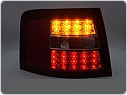 Zadní LED světla, světlomety, lampy Audi A6, 1997-2004, avant, červeno-bílé