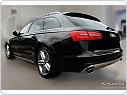 Kryt zadního nárazníku, NEREZ AVISA, AUDI A6 2011-2018 (ALLROAD, CARBON)