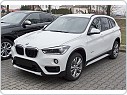 Kryt zadního nárazníku, NEREZ AVISA, BMW X1 2015-2019 (F48, CARBON)