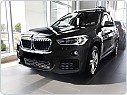 Kryt zadního nárazníku, NEREZ AVISA, BMW X1 2015-2019 (F48, LESKLÁ, MĚDĚNÁ, CARBON)