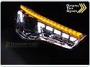 Přední světla, světlomety, lampy Audi A5, 2011-2016, LED, SEQ, chromové