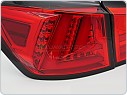 Zadní LED světla, světlomety, lampy Lexus IS II, 2006-2013, LED, SEQ, bílo červené